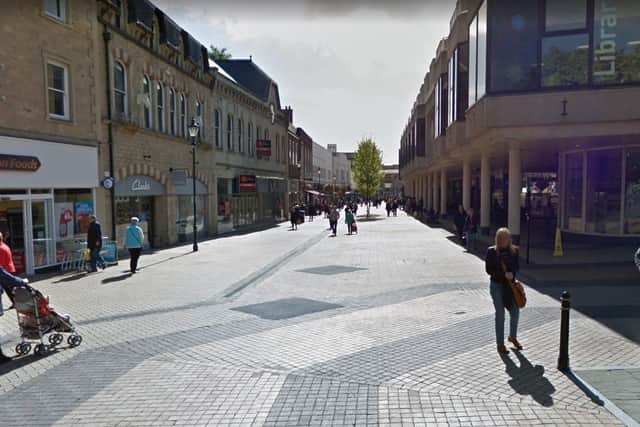 West Gate, Mansfield town centre.