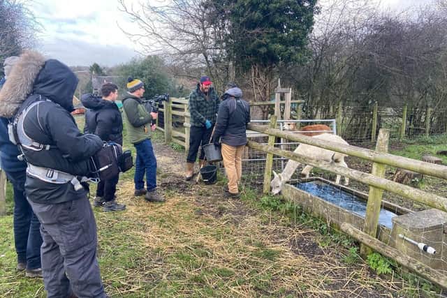 Farm worker Ben Elliot talks about the work he does on the farm and his positive experience of Valley CiDS.
