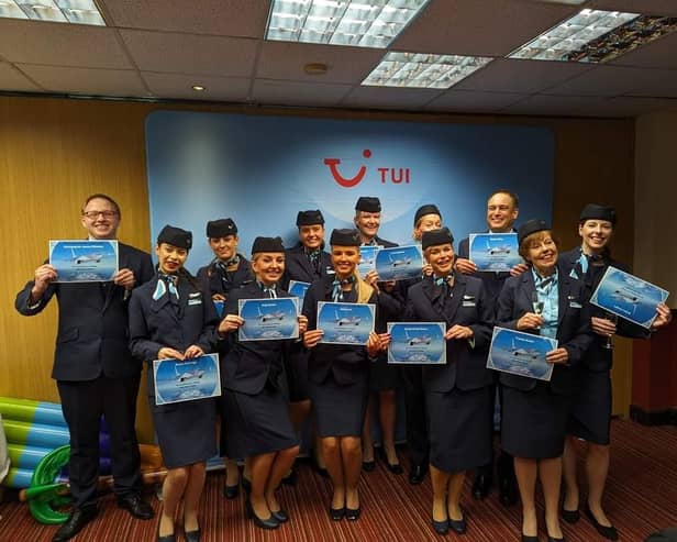 New TUI cabin crew receive their wings