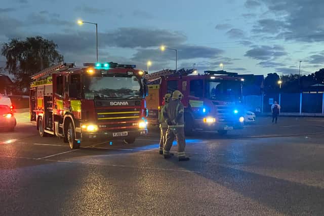 Firefighters were called to the Tap Haus in Mansfield Woodhouse