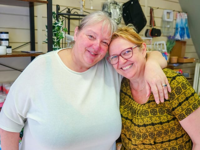 Judith Drew and Alyson Philbin.