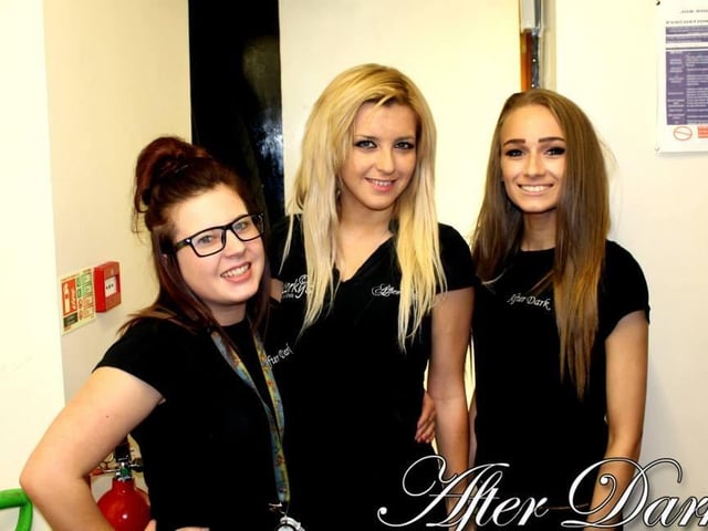 The staff had smiles on their faces