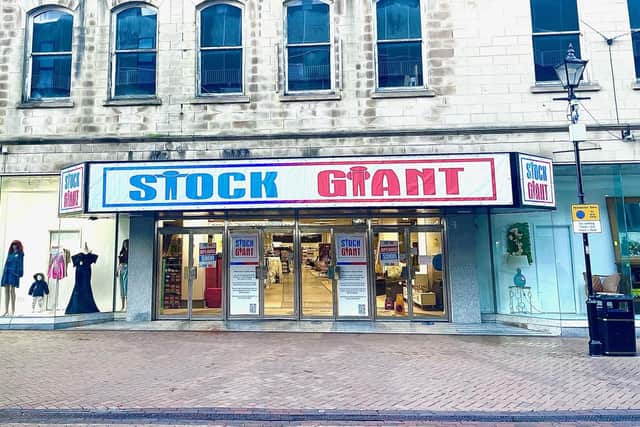The store is on West Gate, Mansfield.