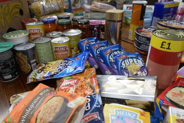 Food bank.