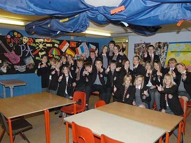 A drab school classroom was turned into a thing of beauty by Year 7 and 8 pupils at All Saints' RC School in Mansfield in 2006. The pupils gave the classroom a 'Changing Rooms' makeover on a budget of £50.