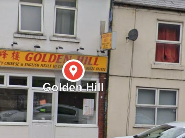Golden Hill on Chesterfield Road North, Pleasley, was rated two out of five on October 7