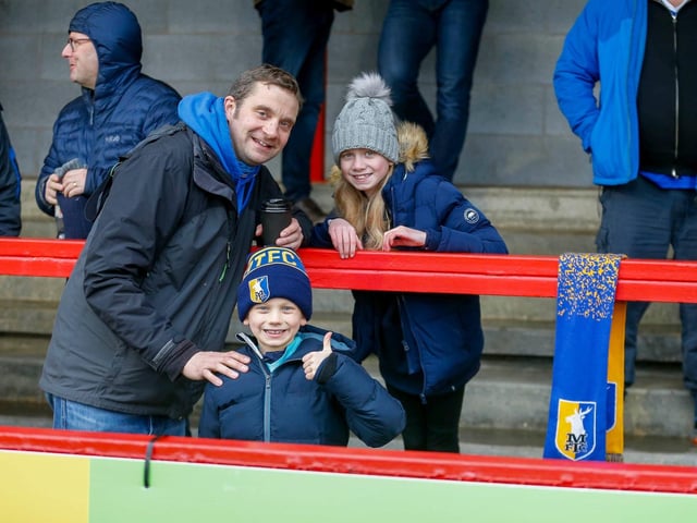 Mansfield Town fans saw their side return to winning ways at Crawley Town.