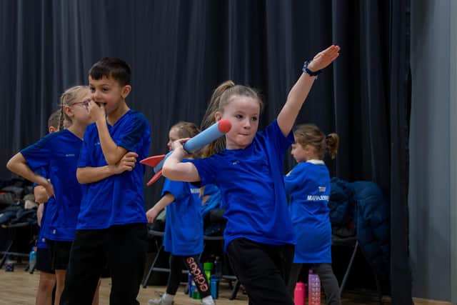 Pupils from Horsendale School in Nuthall taking part in the event. Photo: Submitted