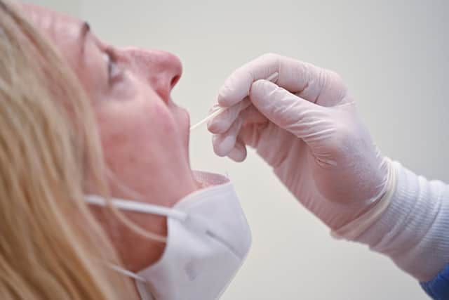Two new Covid test sites are opening in Sutton this month. Photo: Justin Talis/AFP/Getty Images