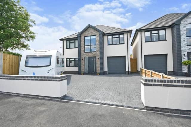 Offers of more than £330,000 are being invted by Mansfield estate agents Burchell Edwards for this four-bedroom, detached self-build on Langwith Drive in Langwith.