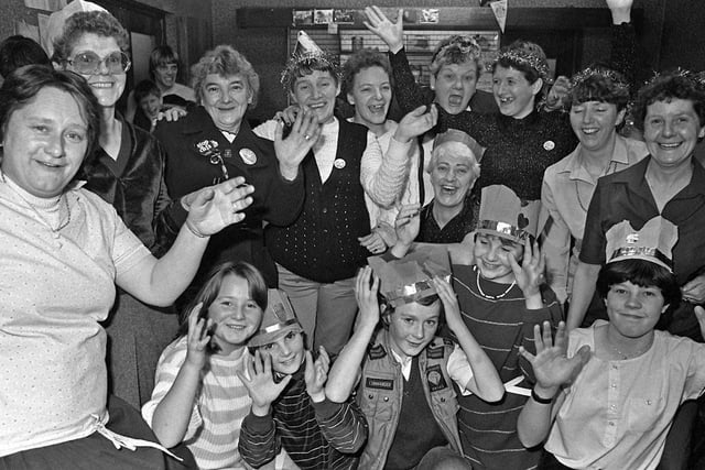Armthorpe Women’s Action Group held a Christmas party for the children of striking miners in December 1984.
