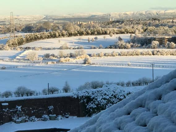 A gorgeous view of the Campsies was caught by this reader from Thorntonhall (Photo: Melanie Scott).