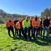 Openreach volunteers planted more than 700 trees at Maun Valley Park.