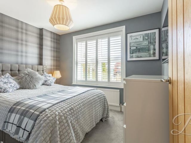 As we take a look at the third bedroom, we are reminded of estate agents BuckleyBrown's assertion that the property has been decorated to "an amazing standard" by the current owners.
