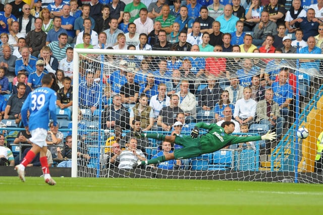 After a summer dominated by Sulaiman Al Fahim’s takeover and the sale of key players such as Glen Johnson and Peter Crouch, the Blues’ curtain-raiser would be a warning as to what was to come. Bobby Zamora’s fluke deflected effort gave Fulham a 1-0 win, with Pompey relegated at the end of the campaign and being defeated in the FA Cup final