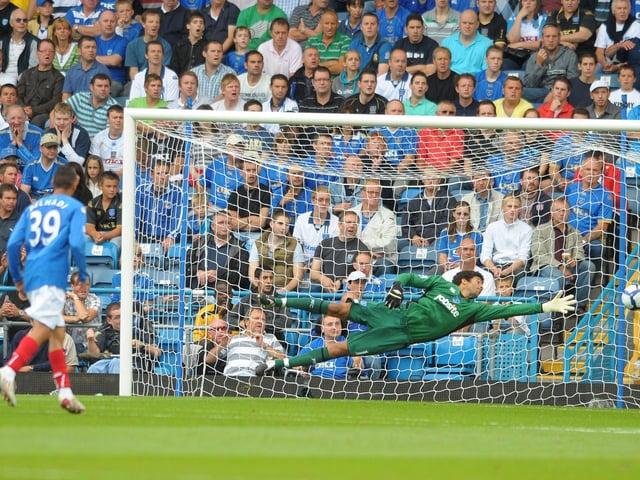 After a summer dominated by Sulaiman Al Fahim’s takeover and the sale of key players such as Glen Johnson and Peter Crouch, the Blues’ curtain-raiser would be a warning as to what was to come. Bobby Zamora’s fluke deflected effort gave Fulham a 1-0 win, with Pompey relegated at the end of the campaign and being defeated in the FA Cup final