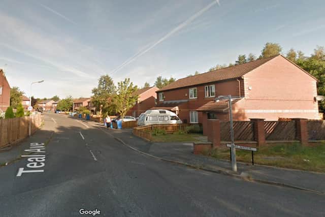 The incident took place on Teal Avenue, Mansfield, where it was said "someone was brandishing some sort of firearm", on February 12.