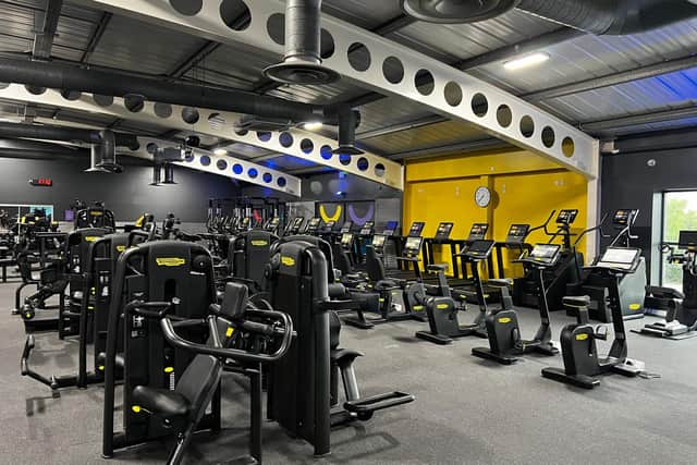 Inside Your Space Mansfield gym.
