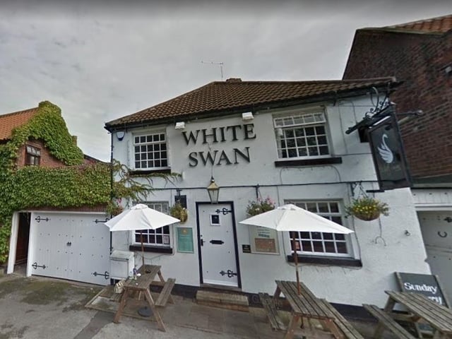 The White Swan on High Street, Blyth, Worksop, was rated five out of five on March 3