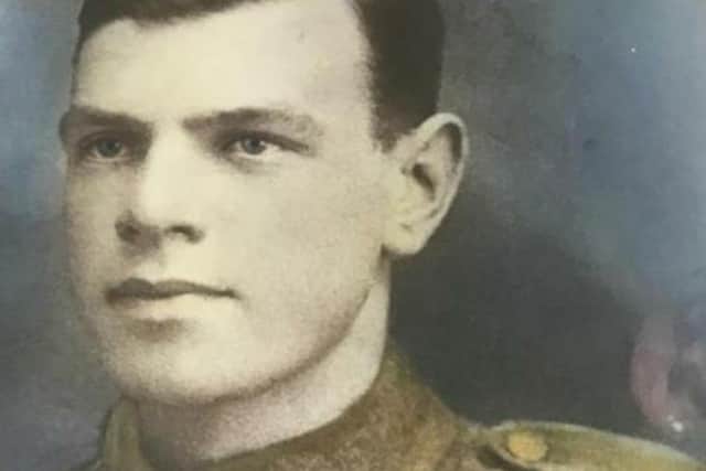 Stewart Chalkley's Grandad Raymond Arthur Chalkley who tended the allotment Stewart still uses.