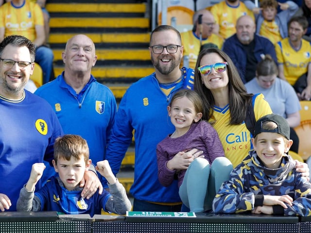 Mansfield Town fans saw the side secure another excellent home win.
