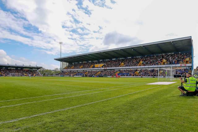 Matchday at the One Call stadium.