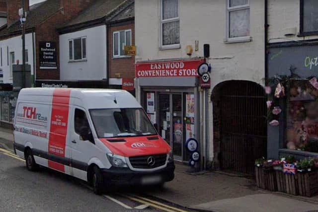 A general view of Eastwood Convenience Store on Nottingham Road. (Image: Google Maps)