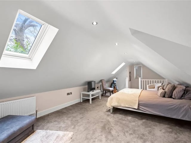 The property features four double bedrooms plus a one bedroom self contained annex