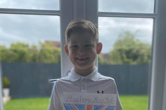 Zach is hoping to raise as much as he can for the Emily Harris Foundation.