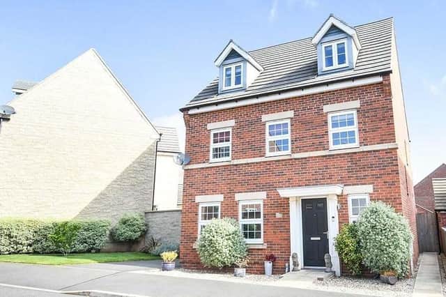 Imposing and impressive are the words to describe this modern, three-storey, five-bedroom home on Sorrel Drive in Kirkby. Estate agents Your Move are inviting offers of more than £390,000