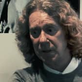 An interview with Tony Woodcock in the film.