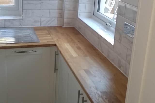 The council transformed the kitchen and supported the owner to sell his house at auction.