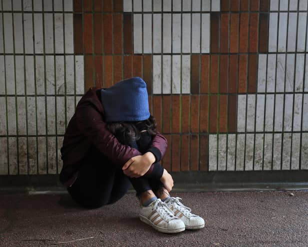 Self-harm resulted in hundreds of hospital admissions of young people in Nottinghamshire last year. Photo credit should read: Gareth Fuller/PA Wire