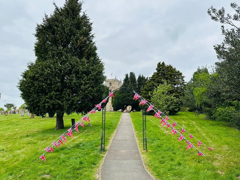 Entrance to St Peter and St Paul's Church.