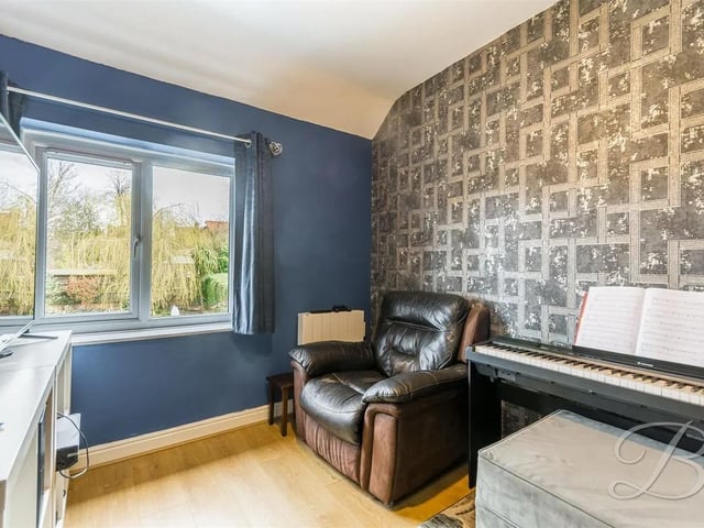 One of four bedrooms in this spacious property.