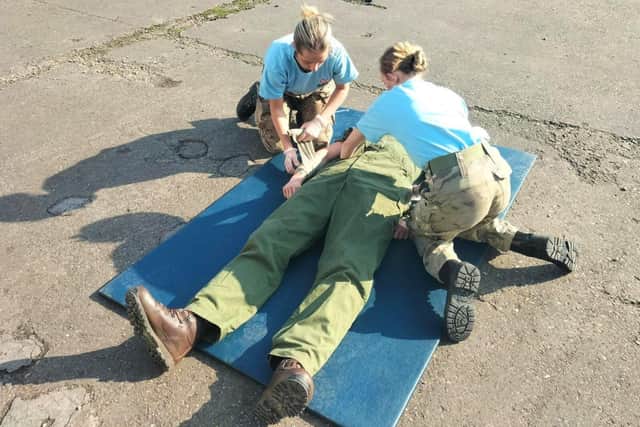 Learning to respond to an unconscious casualty