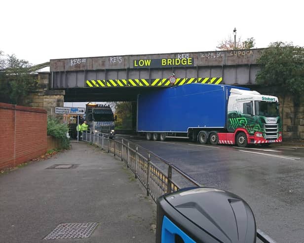 The lorry has now been removed. Credit: Worksop News, Views and Chat.