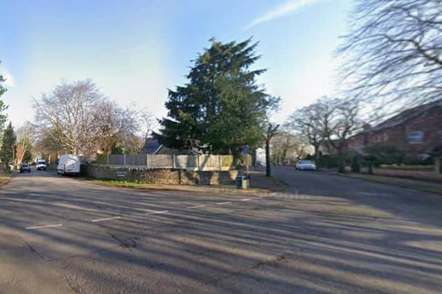 Officers were called to The Park, Mansfield