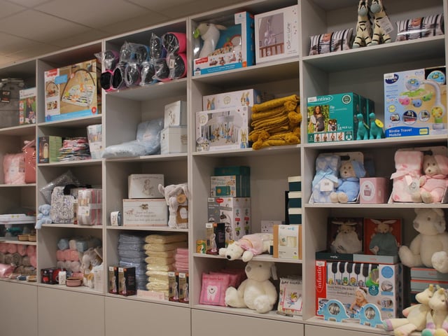 A lot of work has gone into getting the shop ready.