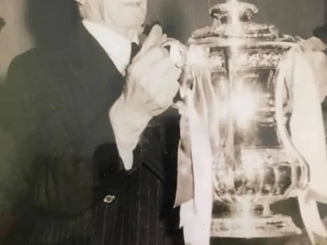 Nottingham Forest cup hero Walter Shaw.