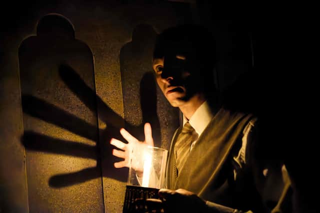 Daniel Burke as The Actor (photo: Mark Douet)