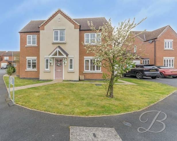 This beautiful four-bedroom house at Polly Leys, Sutton has just been added to the property market by Mansfield estate agents BuckleyBrown, who are inviting offers of more than £350,000.