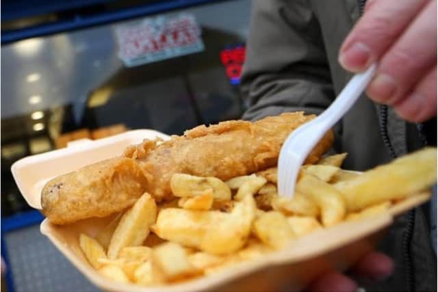 M&S is now selling tubs of chip shop scraps.