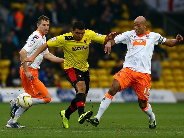 Sutton's Alex John-Baptiste progressed from the Stags team up the football ladder and played Premier League football with Blackpool. He then enjoyed Championship spells with Bolton and QPR.