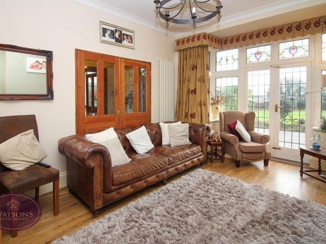 A third shot of the lounge, showing how bright and light it is.