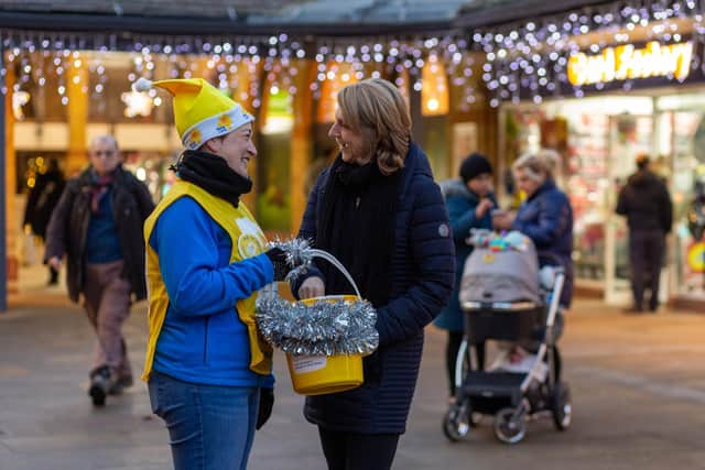 Marie Curie is calling for Christmas collection volunteers in Mansfield