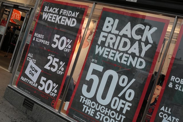 Sheffield's Black Friday shoppers over the years