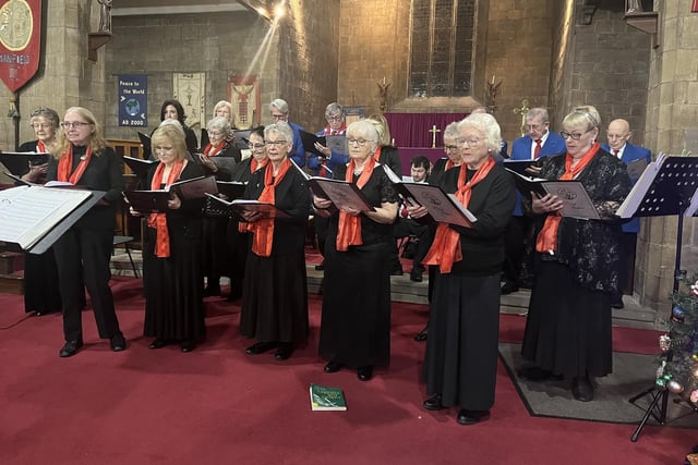 If you're out shopping in Mansfield town centre on Friday, or just passing by the Market Place, be sure to take a moment to catch The Forest Singers (pictured), a mixed choir based in the town, who will be performing live. The festive show, brought to you by the district council, takes place between 11 am and 1 pm with the aim of spreading some Christmas cheer