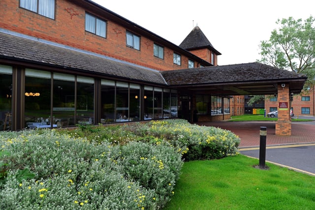 "The gym and sauna are very good," one reviewer says of the Leisure Club and Spa at this Meadowhead hotel.
