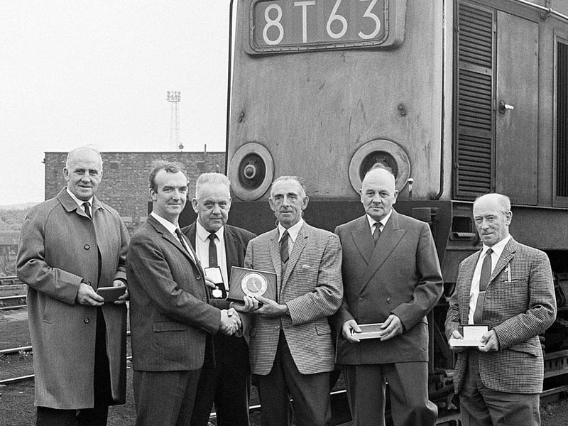 1968 and Kirkby British Rail Depot's presentation - do you recognise anyone in this picture?